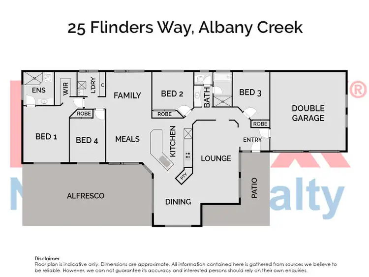 Floorplan of Homely house listing, 25 Flinders Way, Albany Creek QLD 4035