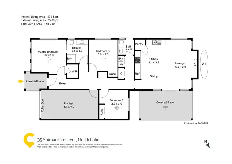 Floorplan of Homely house listing, 35 Shimao Crescent, North Lakes QLD 4509
