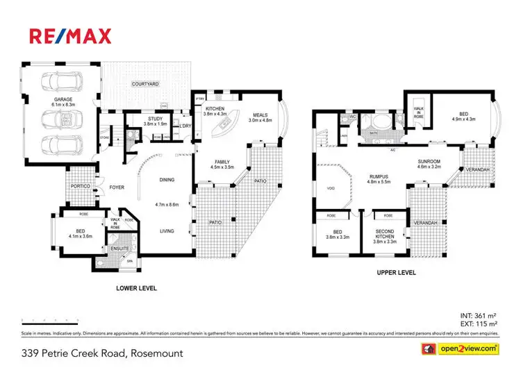 Floorplan of Homely rural property listing, 339 Petrie Creek Road, Rosemount QLD 4560