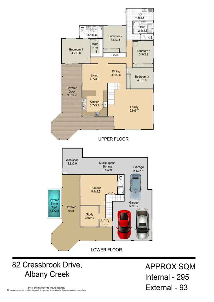 Floorplan of Homely house listing, 82 Cressbrook Drive, Albany Creek QLD 4035