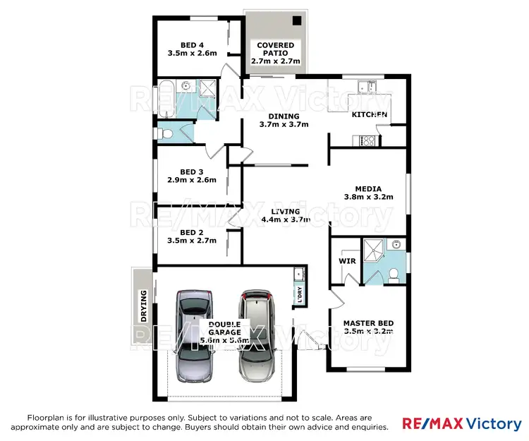 Floorplan of Homely house listing, 43 Nicole Street, Morayfield QLD 4506