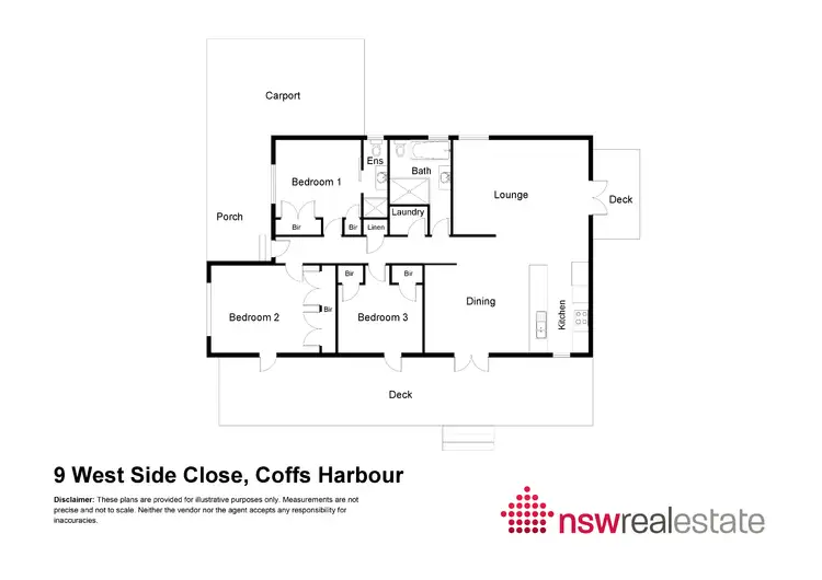 Floorplan of Homely house listing, 9 West Side Close, Coffs Harbour NSW 2450