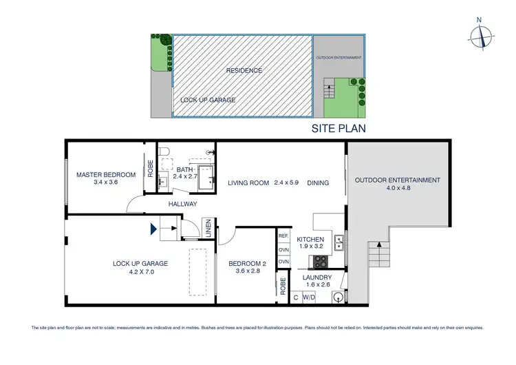 Floorplan of Homely villa listing, 5/1 Myrtle Street, Prospect NSW 2148