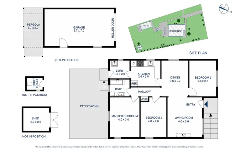 Floorplan of Homely house listing, 17 Dawn Drive, Seven Hills NSW 2147
