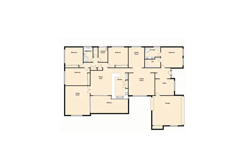 Floorplan of Homely house listing, 3 Oakwood Rd, Warner QLD 4500