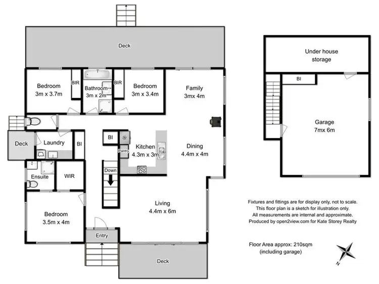 Floorplan of Homely house listing, 28 Abate Place, Midway Point TAS 7171