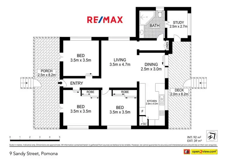 Floorplan of Homely house listing, 9 Sandy Street, Pomona QLD 4568