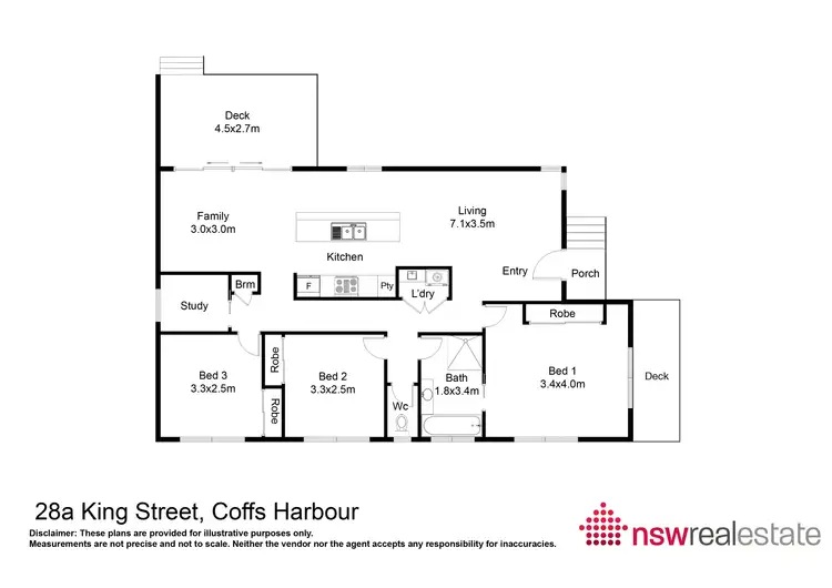 Floorplan of Homely house listing, 28A King Street, Coffs Harbour NSW 2450