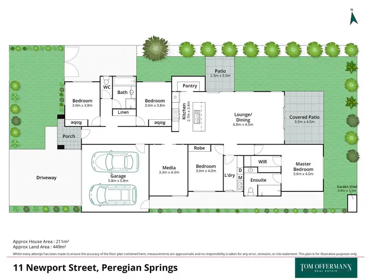 Floorplan of Homely house listing, 11 Newport Street, Peregian Beach QLD 4573