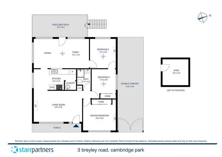 Floorplan of Homely house listing, 3 Breyley Road, Cambridge Park NSW 2747
