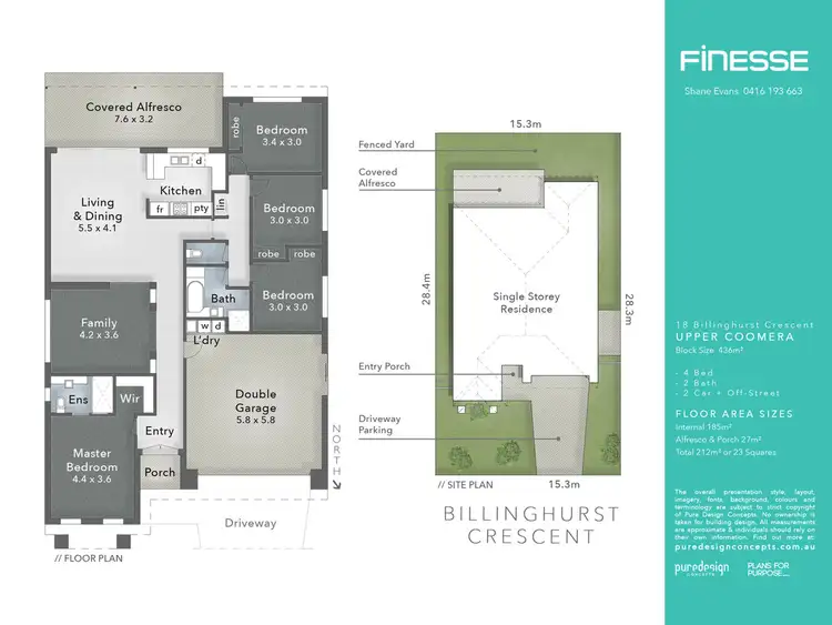 Floorplan of Homely house listing, 18 Billinghurst Crescent, Upper Coomera QLD 4209
