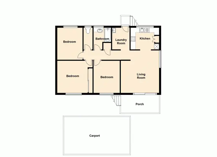 Floorplan of Homely house listing, 5 Bianca Street, Loganlea QLD 4131