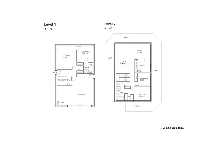Floorplan of Homely house listing, 4 Woodlark Rise, Sunrise Beach QLD 4567