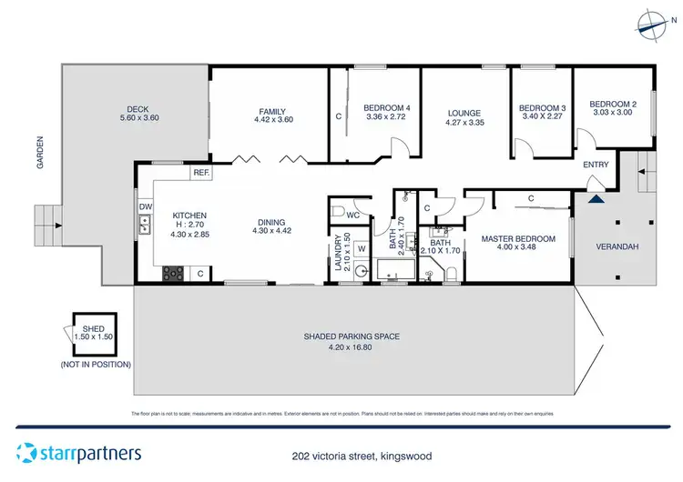 Floorplan of Homely house listing, 202 Victoria Street, Kingswood NSW 2747