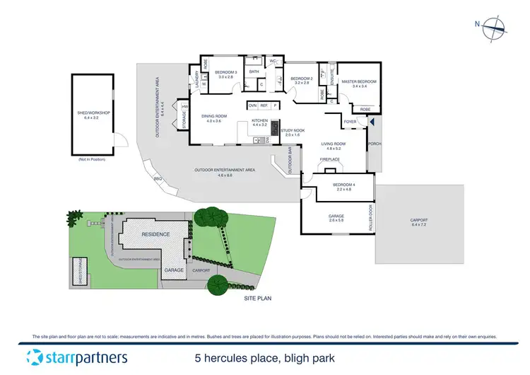 Floorplan of Homely house listing, 5 Hercules Place, Bligh Park NSW 2756