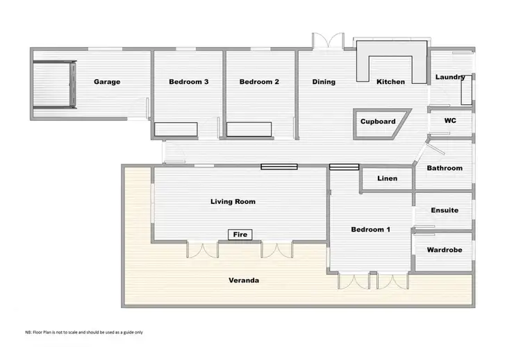 Floorplan of Homely house listing, 2A Strawberry Close, Woolgoolga NSW 2456