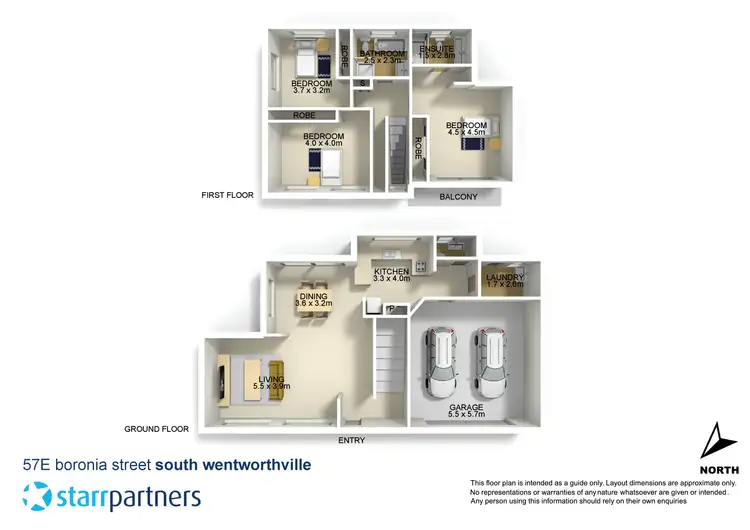 Floorplan of Homely house listing, 57E Boronia Street, South Wentworthville NSW 2145