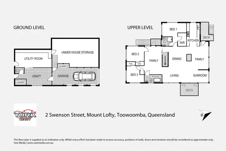Floorplan of Homely house listing, 2 Swenson Street, Mount Lofty QLD 4350