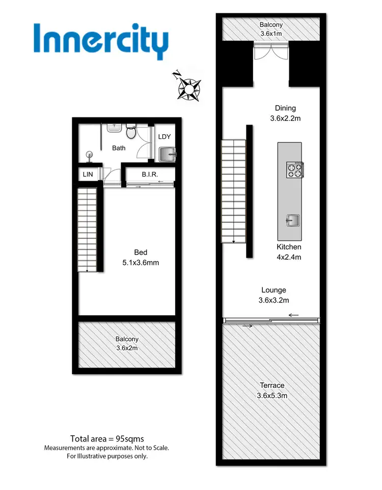 Floorplan of Homely apartment listing, 1/299 Liverpool St, Darlinghurst NSW 2010