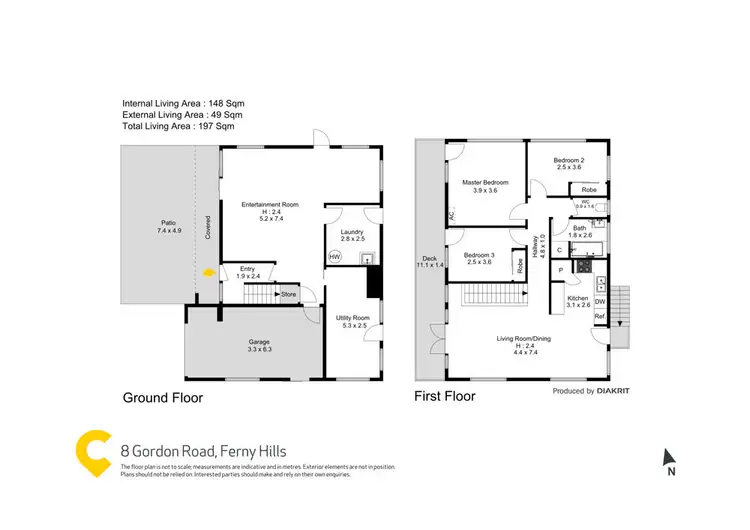 Floorplan of Homely house listing, 8 Gordon Road, Ferny Hills QLD 4055