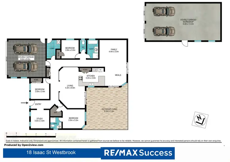 Floorplan of Homely house listing, 18 Isaac Street, Westbrook QLD 4350
