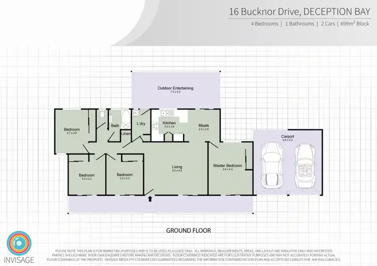 Floorplan of Homely house listing, 16 Bucknor Drive, Deception Bay QLD 4508