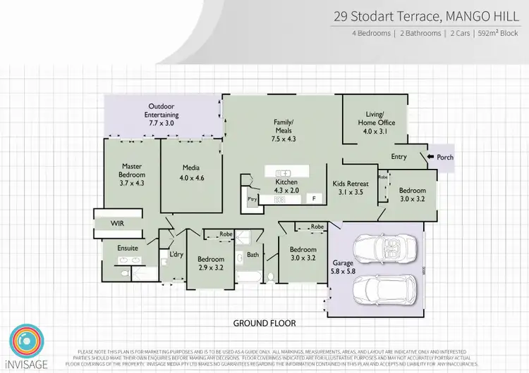 Floorplan of Homely house listing, 29 Stodart Terrace, Mango Hill QLD 4509