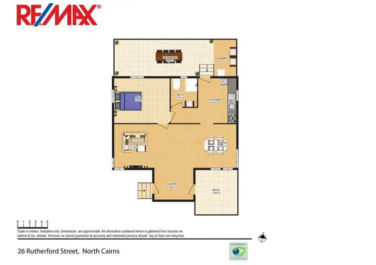 Floorplan of Homely house listing, 26 Rutherford Street, Cairns North QLD 4870