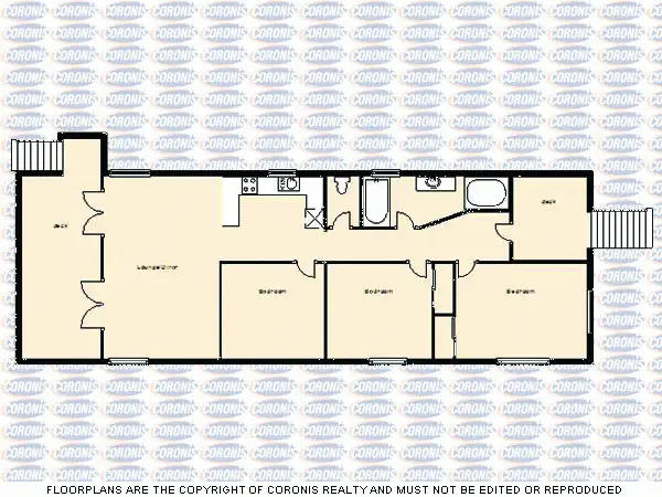 Floorplan of Homely house listing, 23 Dover St, Red Hill QLD 4059