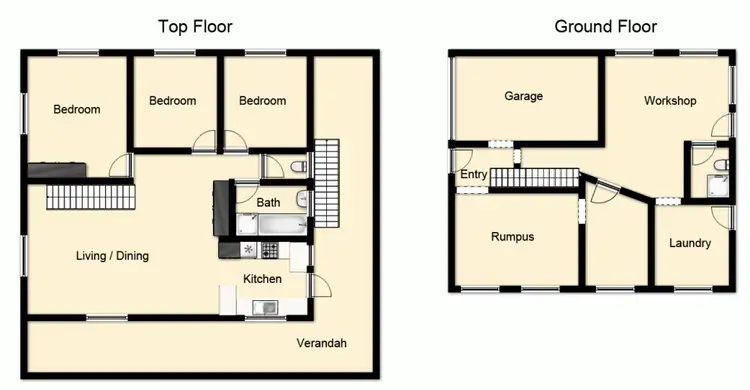 Floorplan of Homely house listing, 32 Mee Street, Carina QLD 4152