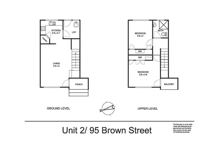 Floorplan of Homely house listing, 2/95 Brown Street, Armidale NSW 2350