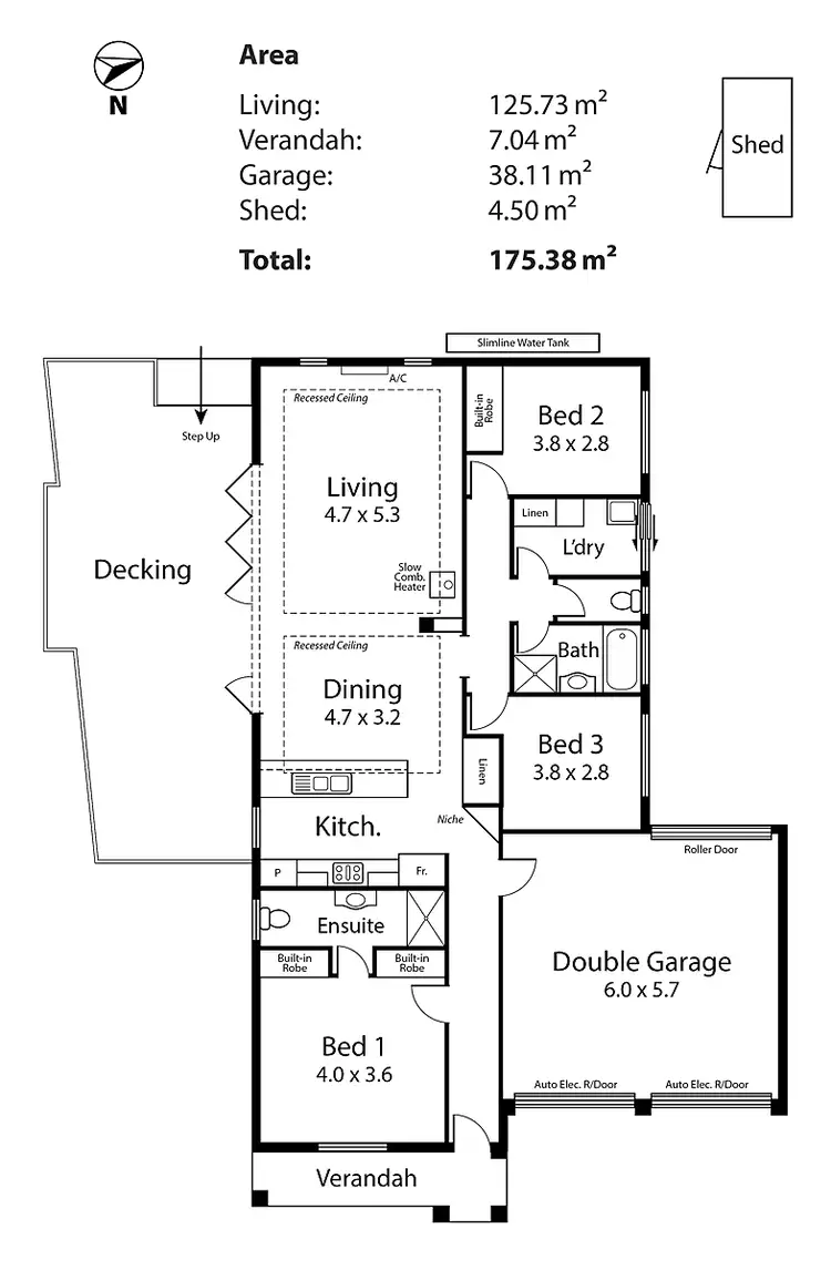 Floorplan of Homely house listing, 11/11 Britannia Rd, Nairne SA 5252
