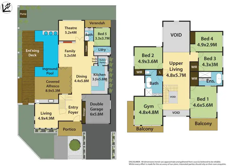 Floorplan of Homely house listing, 20 Lomandra Crescent, The Ponds NSW 2769