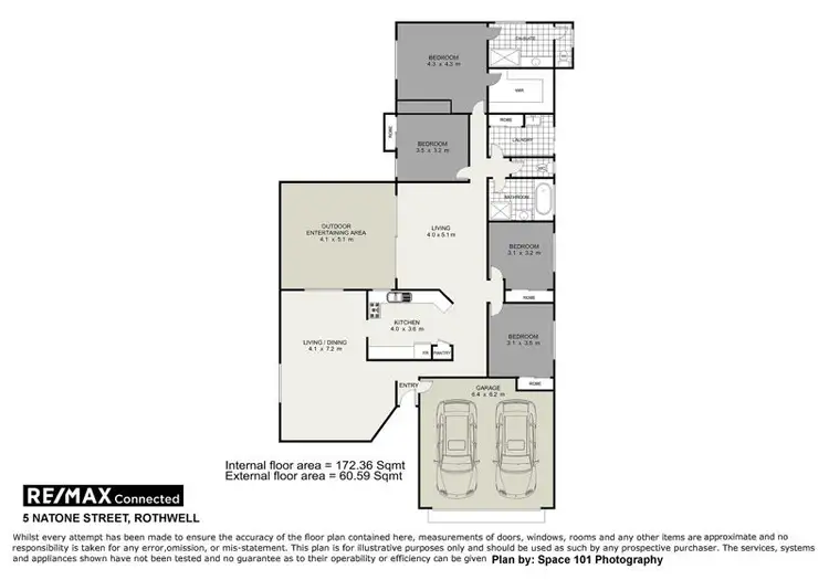 Floorplan of Homely house listing, 5 Natone Street, Rothwell QLD 4022
