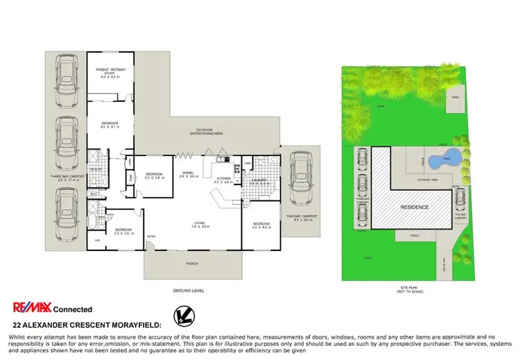 Floorplan of Homely house listing, 22 Alexander Crescent, Morayfield QLD 4506