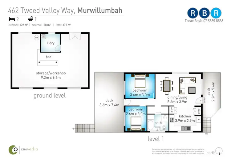 Floorplan of Homely house listing, 462 Tweed Valley Way, Murwillumbah NSW 2484