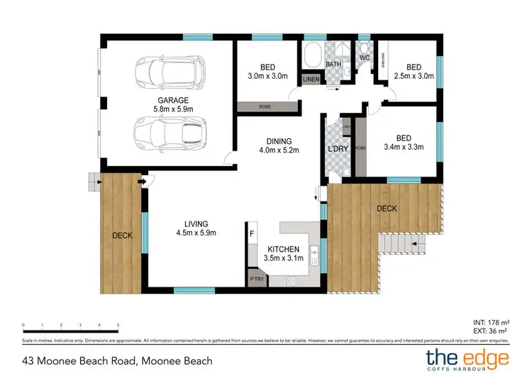 Floorplan of Homely house listing, 43 Moonee Beach Road, Moonee Beach NSW 2450