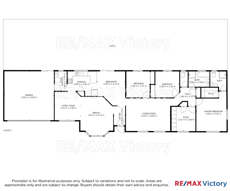 Floorplan of Homely rural property listing, 216 Bigmor Drive, Elimbah QLD 4516