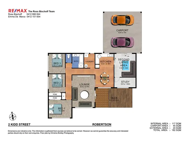 Floorplan of Homely house listing, 2 Kidd Street, Robertson QLD 4109