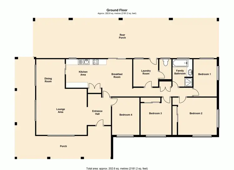 Floorplan of Homely house listing, z49a Lovegrove Street, Zillmere QLD 4034