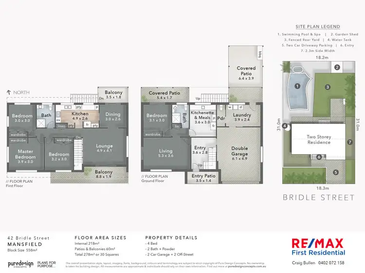 Floorplan of Homely house listing, 42 Bridle Street, Mansfield QLD 4122