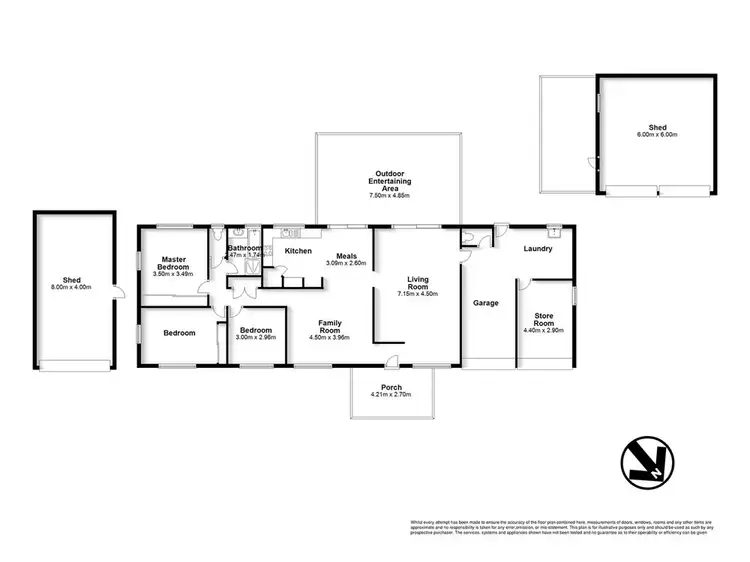 Floorplan of Homely house listing, 12 Chestnut Drive, Murrumba Downs QLD 4503