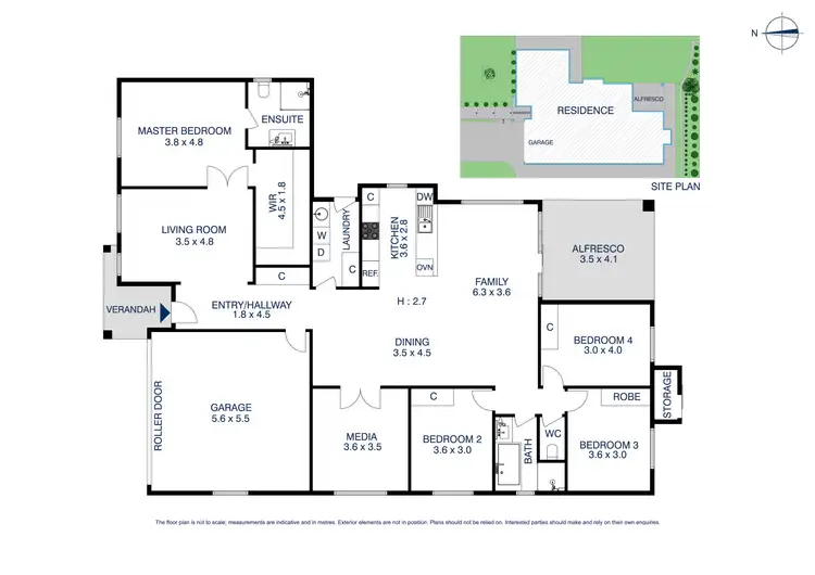 Floorplan of Homely house listing, 53 Hampton Crescent, Prospect NSW 2148