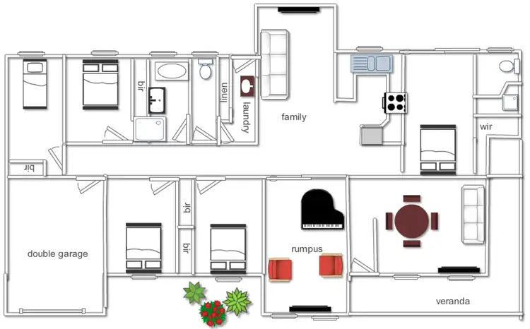 Floorplan of Homely house listing, 4 Larson Lane, Yass NSW 2582