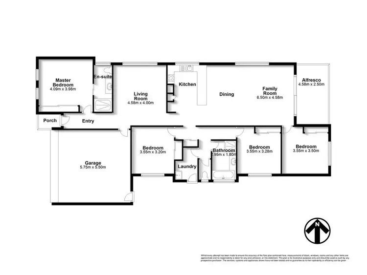 Floorplan of Homely house listing, 7 Sam Court, Morayfield QLD 4506