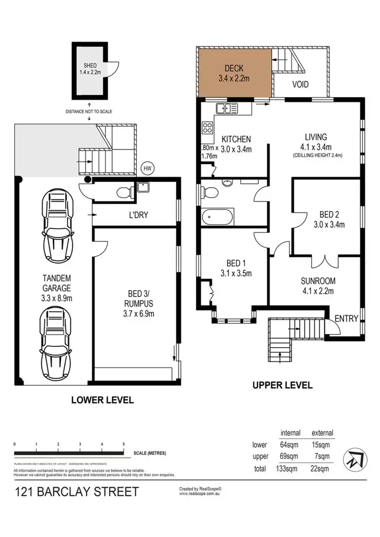 Floorplan of Homely house listing, 121 Barclay Street, Deagon QLD 4017