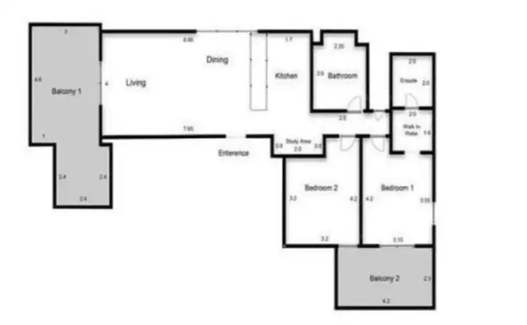 Floorplan of Homely unit listing, 7/27 Store Street, Albion QLD 4010