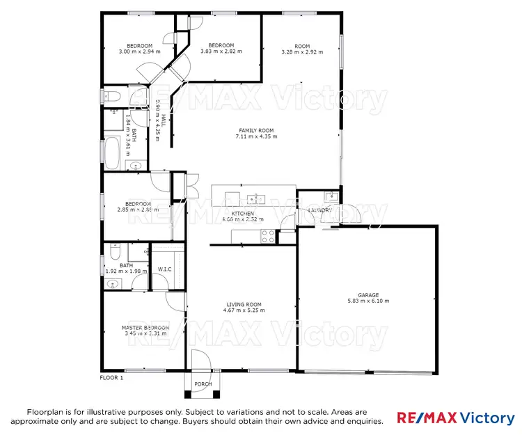 Floorplan of Homely house listing, 27 Kingma Crescent, Caboolture QLD 4510