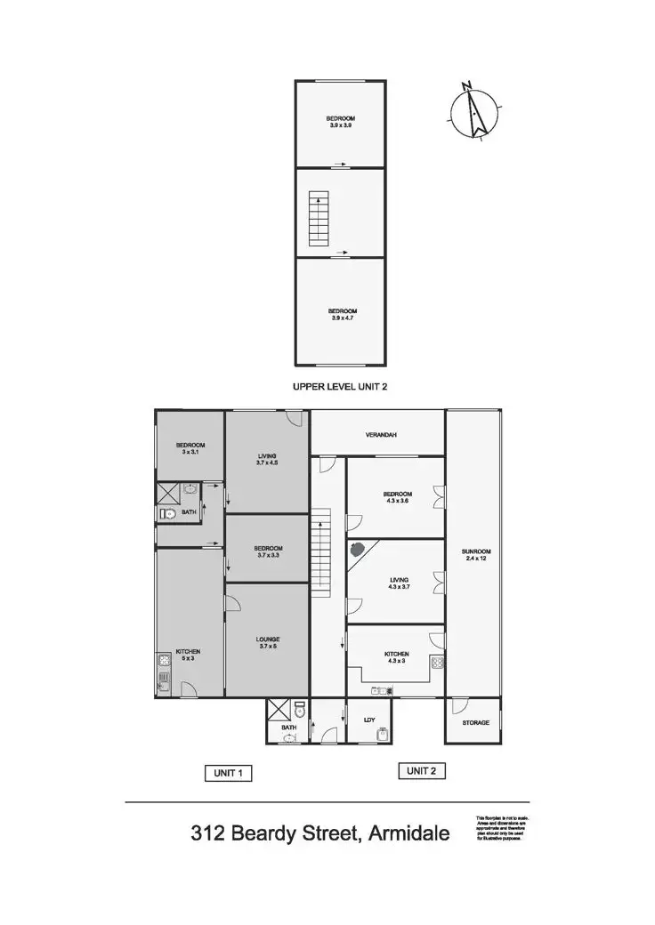 Floorplan of Homely house listing, 312 Beardy Street, Armidale NSW 2350