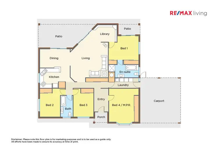 Floorplan of Homely house listing, 8-10 Birdwood Court, Elimbah QLD 4516